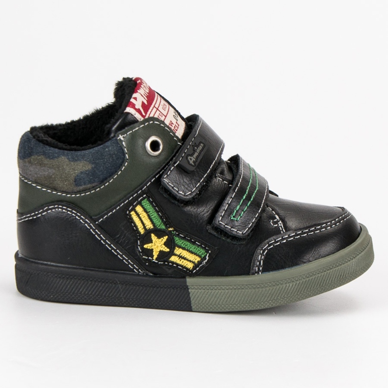 American Club Chaussons américains le noir American Club Chaussons américains le noir