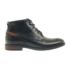 Bottines noires Pilpol 6030 nouées
