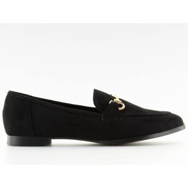 Mocassins Femme noir 369-11 II-GAT