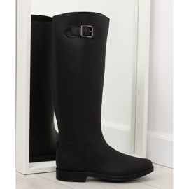 Galoches femme noires D60 Noir le noir