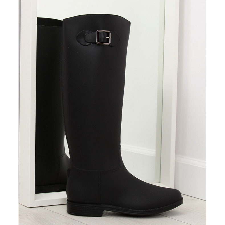 Galoches femme noires D60 Noir le noir