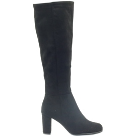 Bottines sur le poteau Sergio leone noir