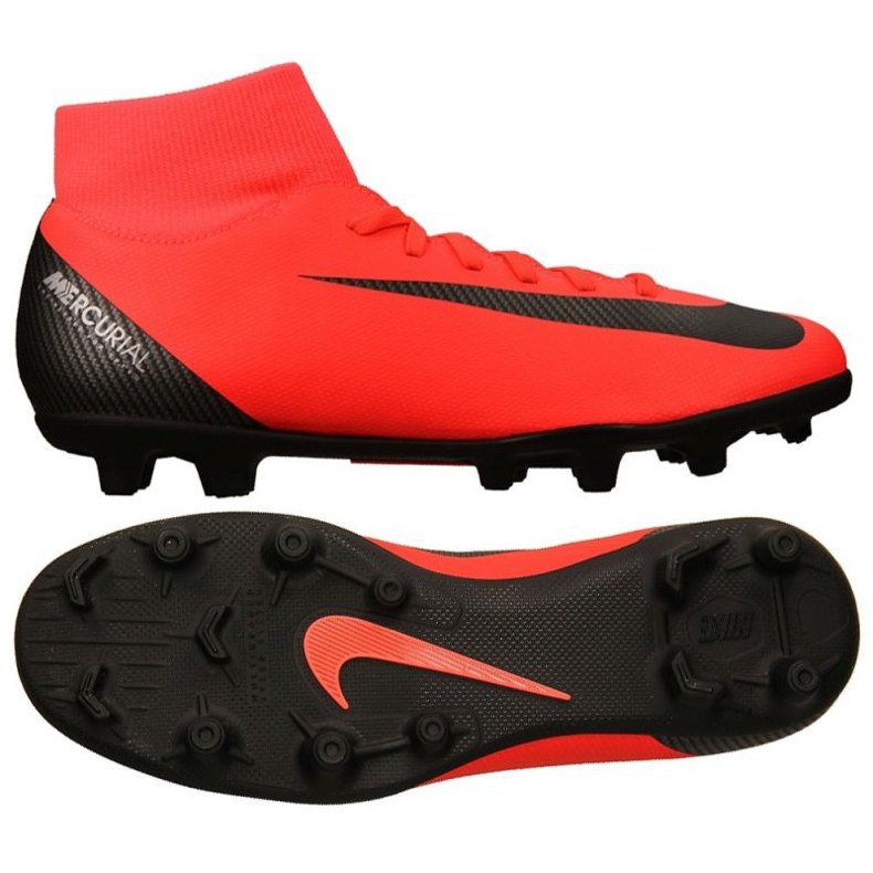 Chaussure de football Nike Mercurial Superfly 6 rouge