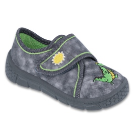 Chaussures enfant Befado 557P044 gris vert