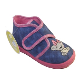 Chaussures enfant Befado 529P064 bleu rose