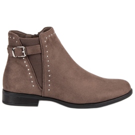 Super Me Bottes d'automne basses brun