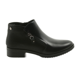 M.Daszyński Bottines courtes Jodhpur noires le noir