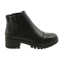 M.Daszyński Daszyński MR1813 bottes d'hiver pour femmes le noir