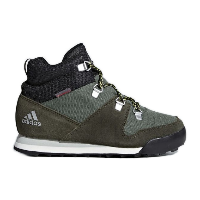 Chaussures Adidas Cw Snowpitch K Jr AC7963 le noir gris