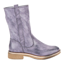 SDS Bottes hautes bleu