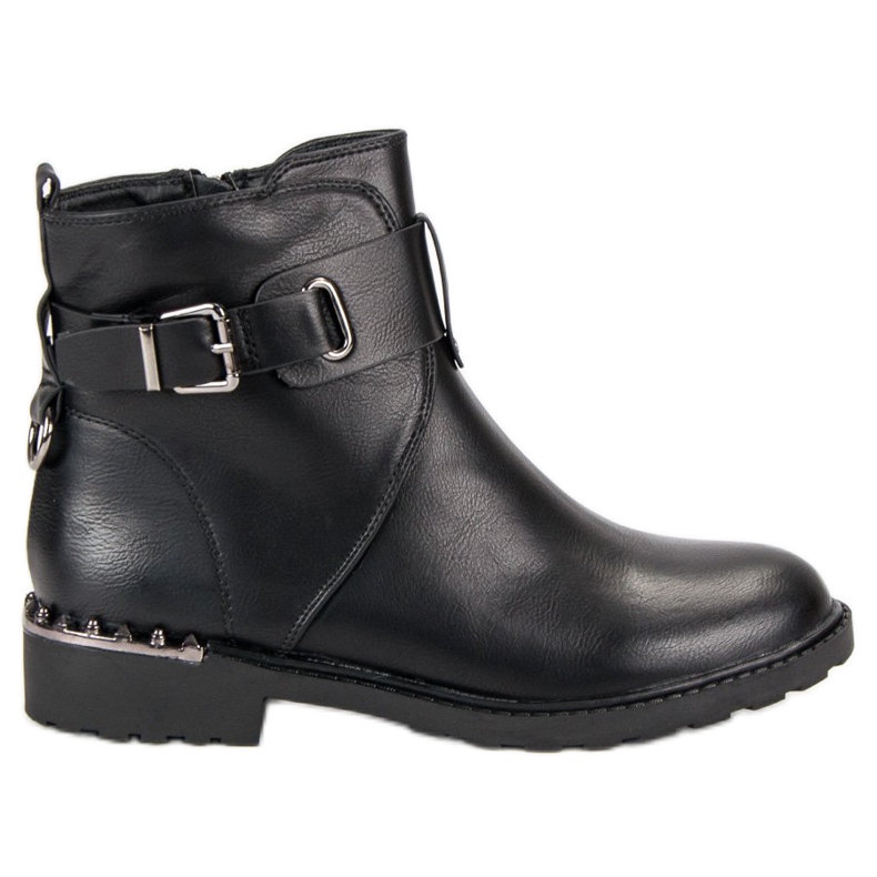 Groto Gogo Bottes de travail confortables le noir