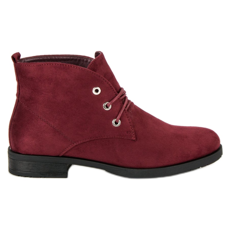 Sweet Shoes Bottines basses nouées rouge