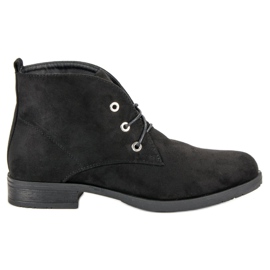 Sweet Shoes Bottines basses nouées noir