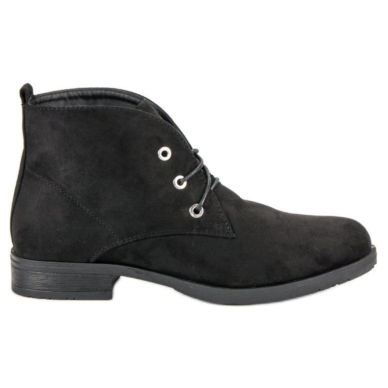 Sweet Shoes Bottines basses nouées le noir