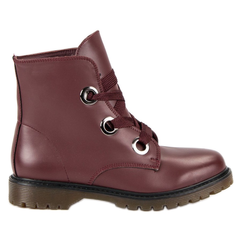 Kayla Travailleurs à lacets rouge