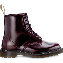 Dr. Martens Vegan 1460 cerise rouge Cambridge Brush