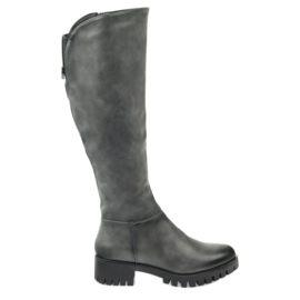 M.Daszyński Bottes à fond épais Daszyński MR1813 gris