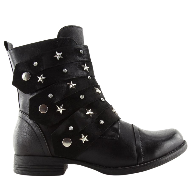 Bottes militaires noires C567 Noir le noir
