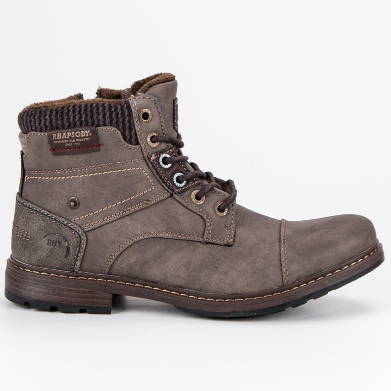 American Club Bottes américaines décontractées brun