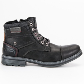 American Club Bottes américaines décontractées noir