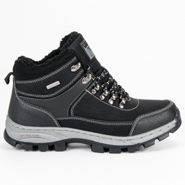 Arrigo Bello Traperki en peau de mouton noir