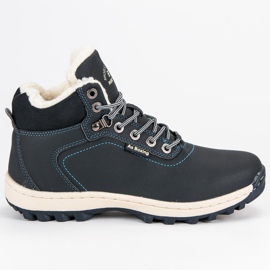 Ax Boxing Bottes chaudes pour hommes bleu