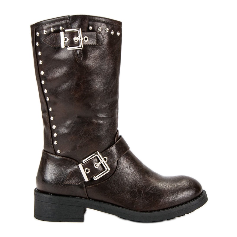 SDS Bottes de travail hautes brun