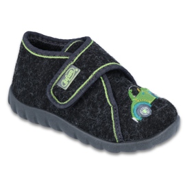 Chaussures enfant Befado 455P119 noir gris vert