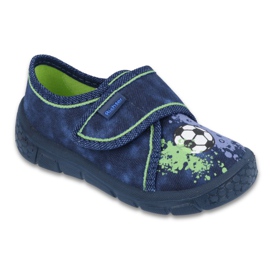 Befado chaussures pour enfants miel pu 557P088 bleu marine