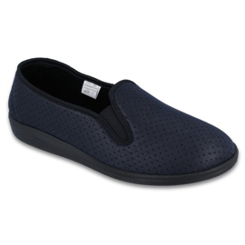 Befado chaussures pour hommes pu 013M313 bleu marine
