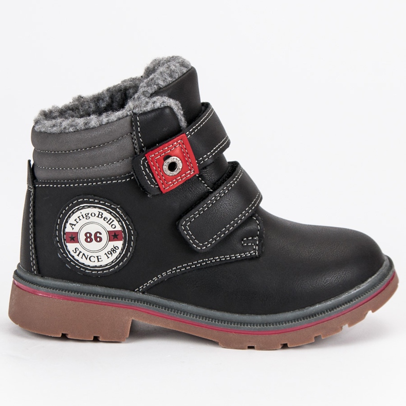 Arrigo Bello Pantalon velcro le noir