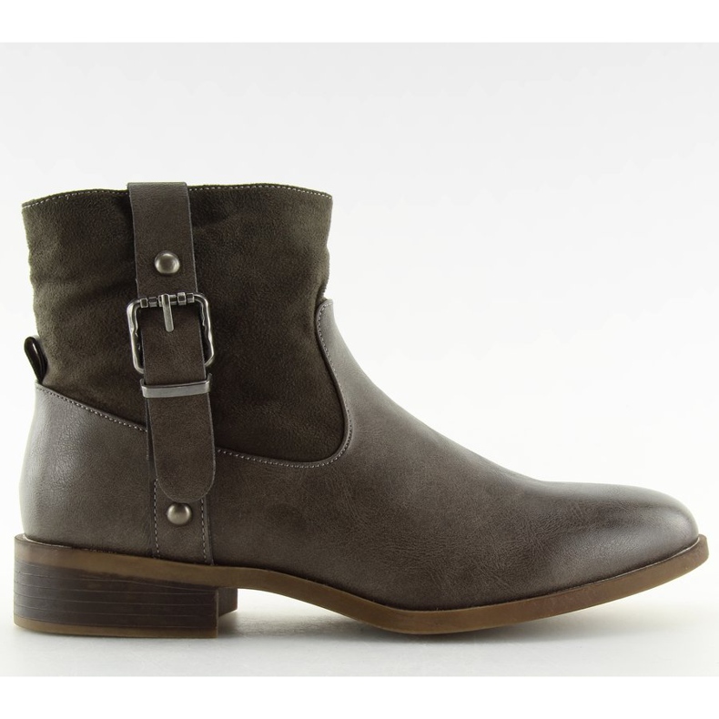 Bottes pour femmes 1004-PA kaki marron brun Bottes pour femmes 1004-PA kaki marron brun