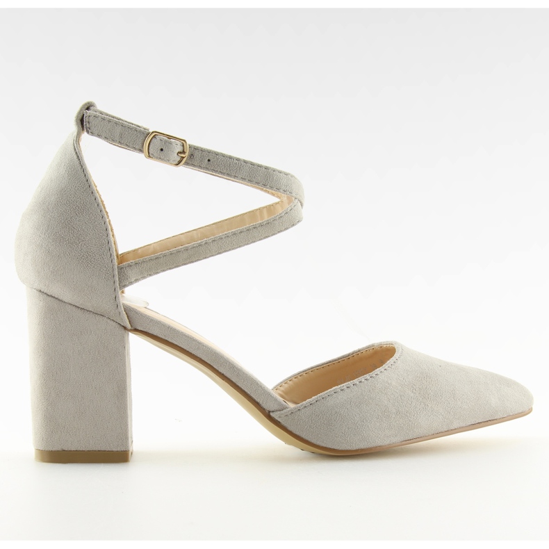 Escarpins sur le poteau gris SY40 gris II-GAT
