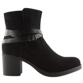 Noir 1138 Talons hauts noirs