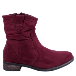 Bottines femme bordeaux 99-135 Rouge Bottines femme bordeaux 99-135 Rouge
