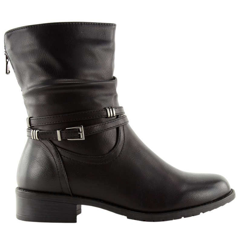 Bottes noires pour femmes noires 8232-3 Noir le noir