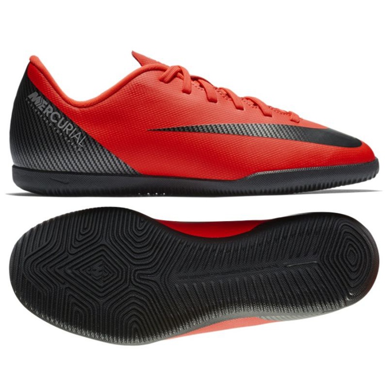 Chaussure d'intérieur Nike Mercurial Vaporx 12 rouge