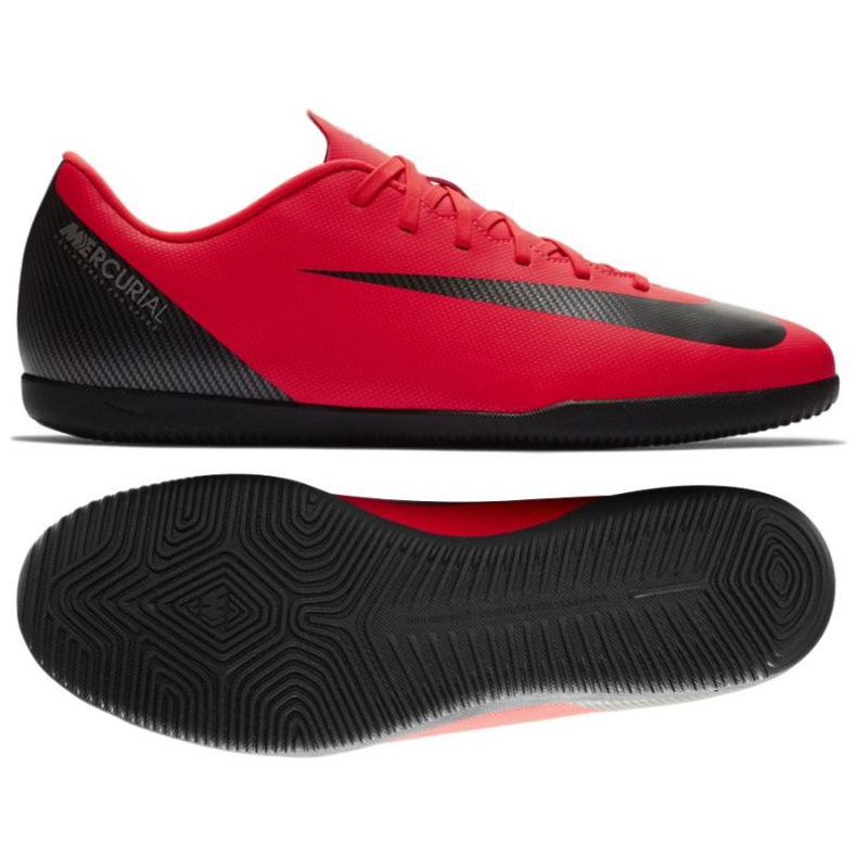 Chaussure d'intérieur Nike Mercurial Vapor 12 rouge