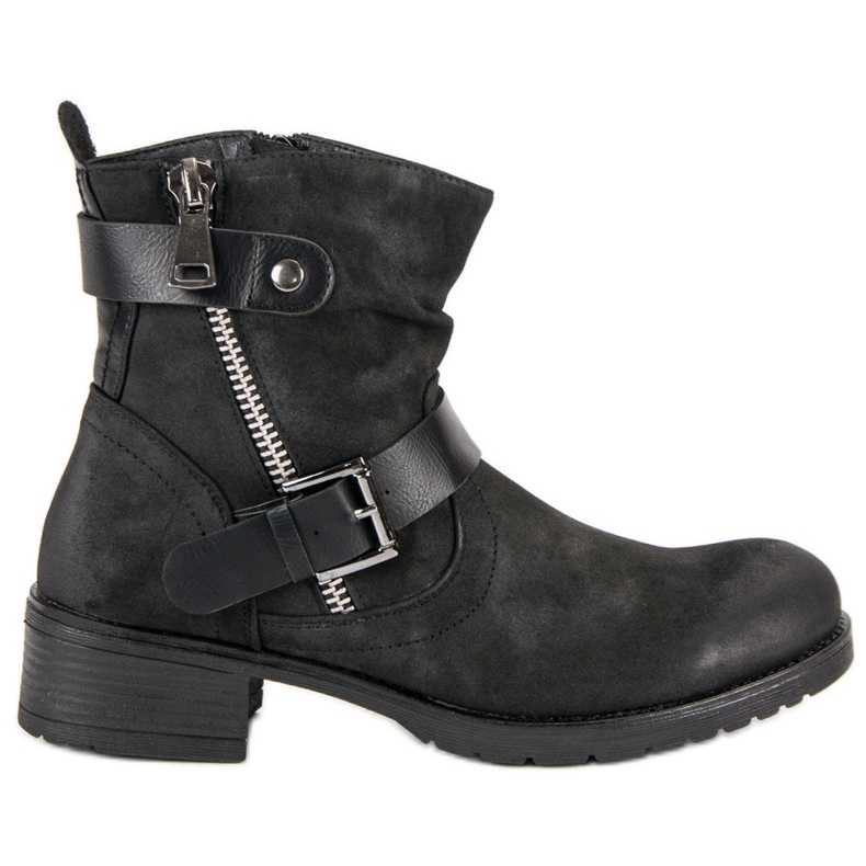 Bottines d'automne VINCEZA le noir