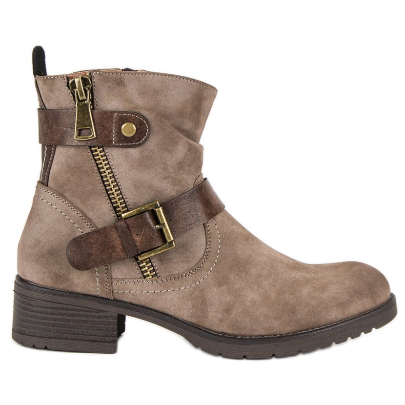 Bottines d'automne VINCEZA brun