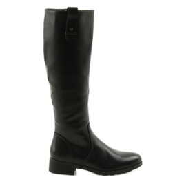 FILIPPO 464 bottes noires le noir