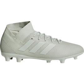 Chaussures de football Adidas Nemeziz 18.3 Fg M DB2110 blanc blanc