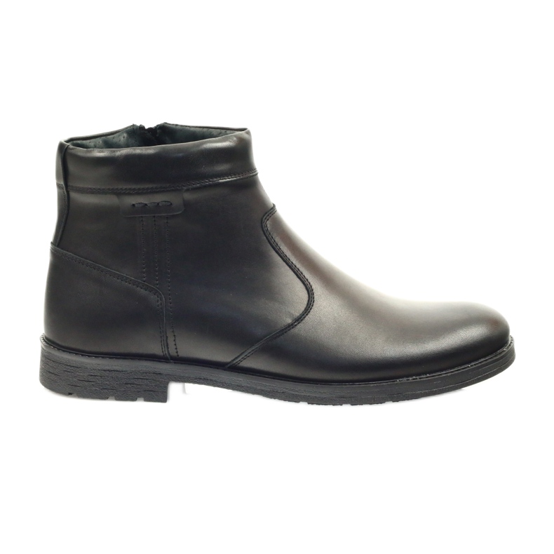 Bottes Riko noires avec fermeture éclair 825 noir le noir