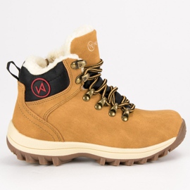 Chaussures en peau de mouton MCKEYLOR jaune