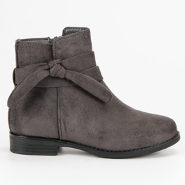 Bottes VINCEZA en daim gris