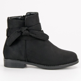 Bottes VINCEZA en daim le noir