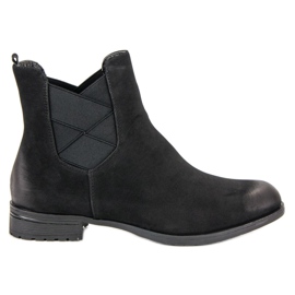 Bottines chelsea VINCEZA le noir