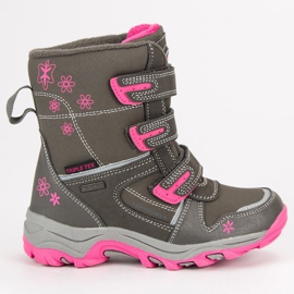 American Club Fille américaine grise de la neige