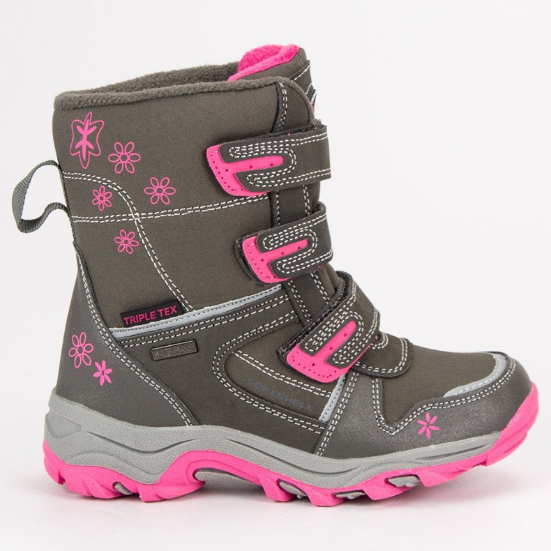 American Club Fille américaine grise de la neige