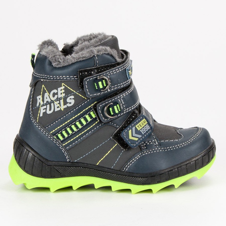 American Club Chaussures américaines isolées bleu